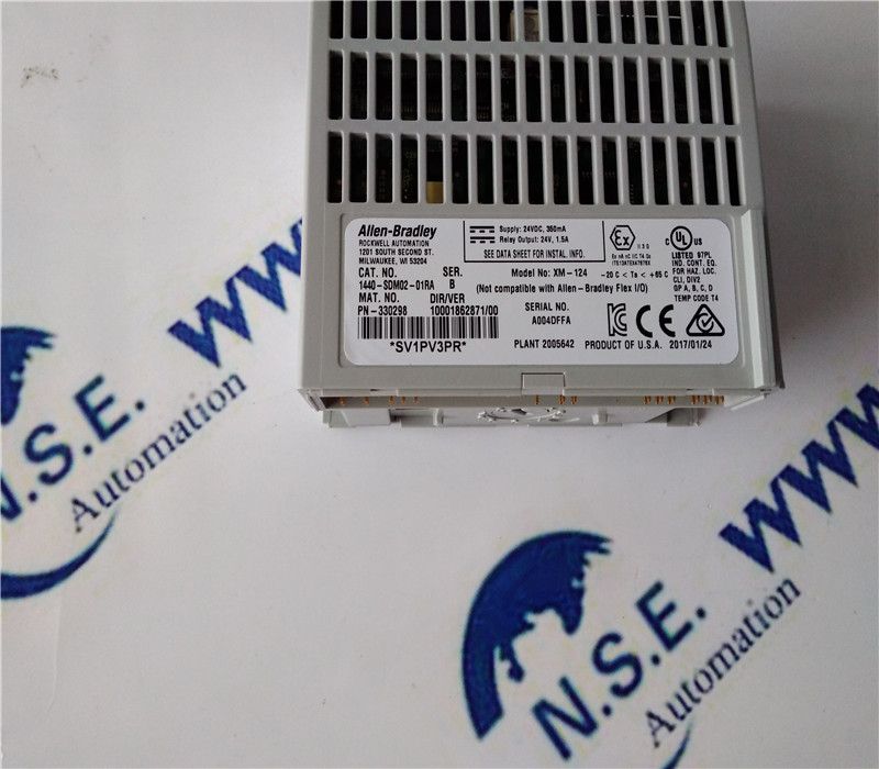 ROCKWELL ALLEN BRADLEY 1440-SDM02-01RA AB 1440SDM0201RA XM-124 DYNAMIC MEASUREMENT