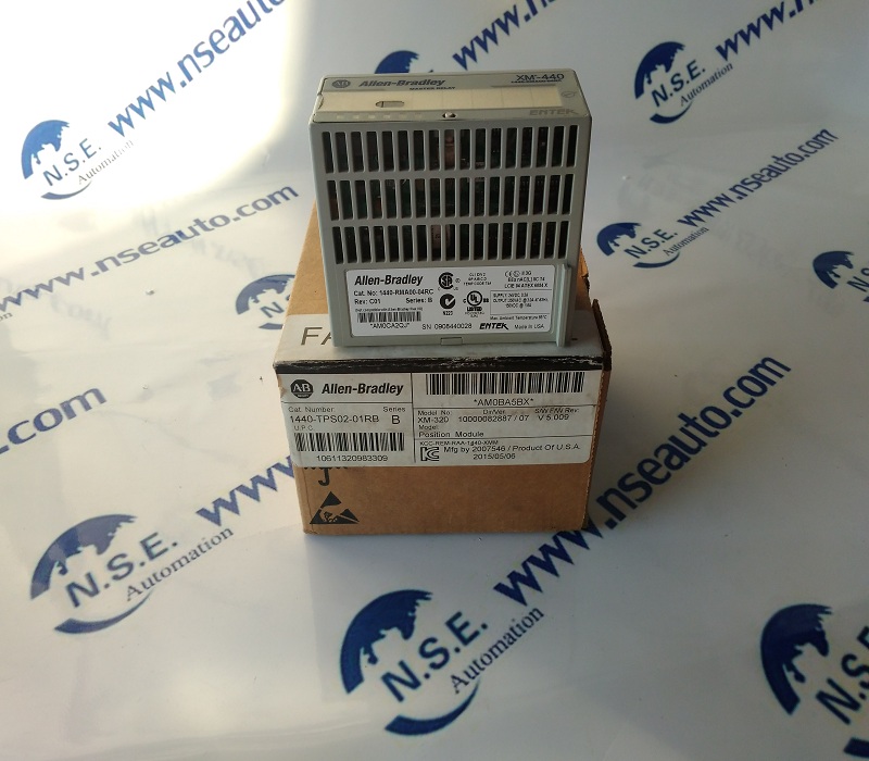 ROCKWELL ALLEN BRADLEY 1440-VSE02-01RA XM-122 2-CHANNEL GSE VIBRATION MODULE