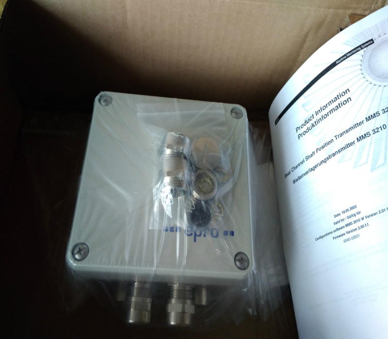 Emerson EPRO MMS3210/022-000 Dual-channel displacement transmitter epro MMS 3210/022-000 protection transmitter