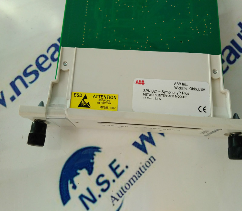 ABB SPNIS21 BAILEY SPNIS21 Network Interface Slave Module ABB SPNIS21 BAILEY SPNIS21 Network Interface Slave Module