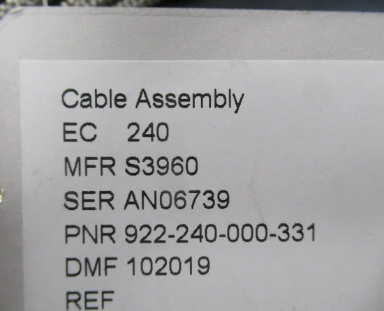 EC240 , EC 240 922-240-000-331 ACCELEROMETER