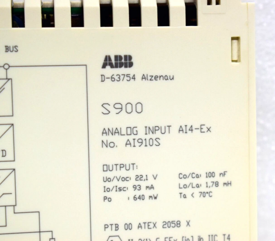 ABB AI910S Analog Input Module