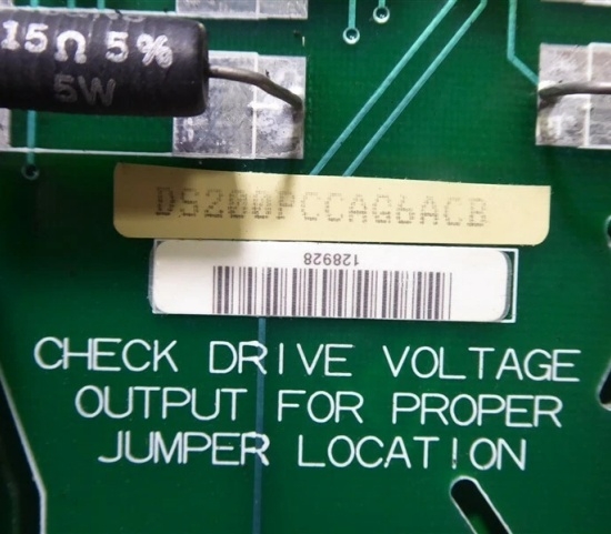 GE Fanuc DS200PCCAG6ACB Power Connect Card