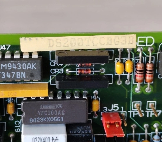 GE Analog I/O Board DS200TCCBG3BED