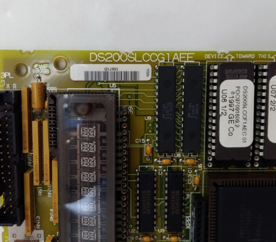 GE General Electric DS200SLCCG1AEE LAN Comm. Mark V