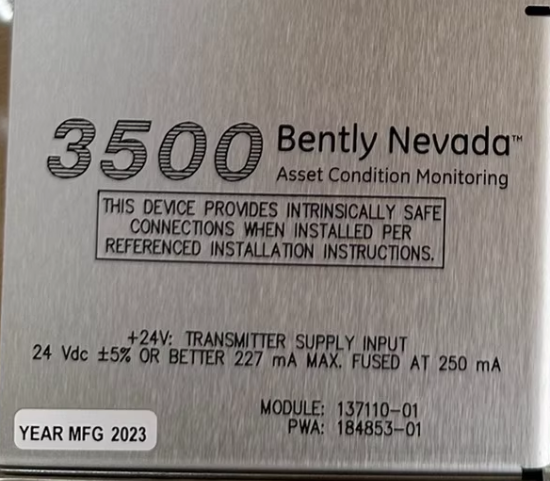 Bently Nevada 137110-01 I/O Module