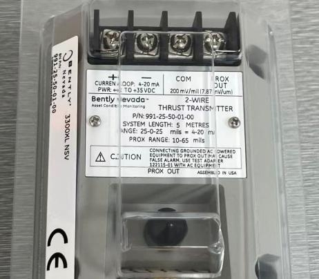 991-25-50-01-00 Bently Nevada Thrust Transmitter