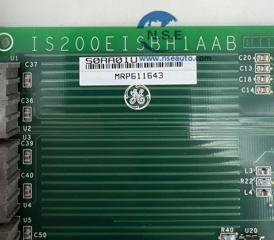 GE IS200EISBH1AAB Exciter ISBus Board