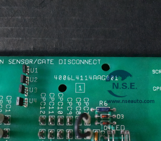 GE 4006L4114AAG001 Conduction Sensor Gate Disconnect Pcb Circuit Board
