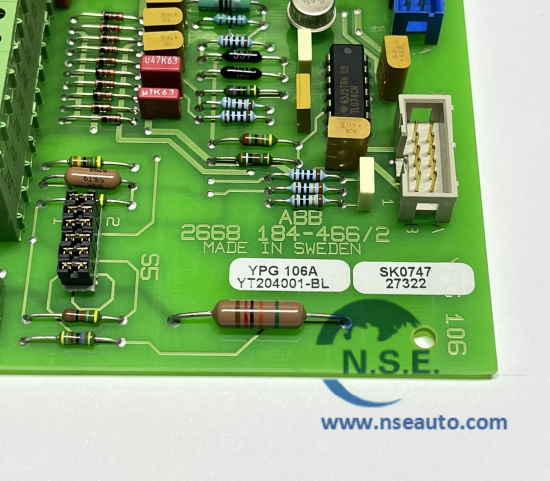 YPG106A YT204001 BL ABB ANALOG INPUT BOARD
