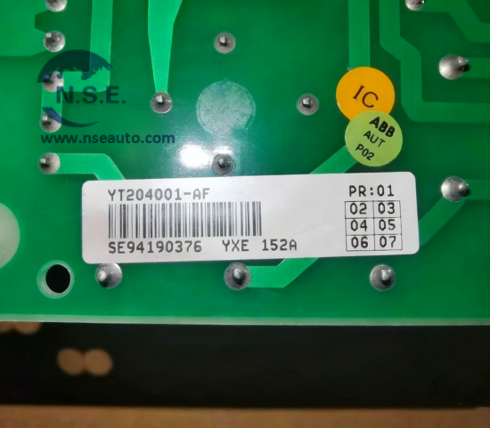 YXE152A YT204001-AF ABB Robotic Control Card