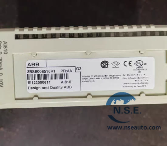 ABB AI810 3BSE008516R1 Analog Input Module