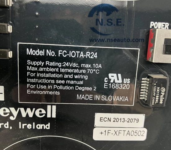 FC-IOTA-R24 Honeywell Redundant 10 Termination Assembly