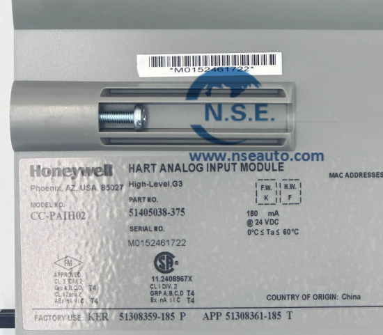 CC-PAIH02 Honeywell 16-Channel Analog Input Module