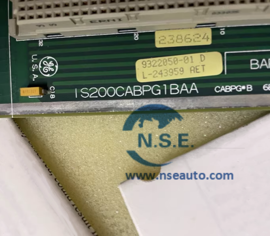 IS200CABPG1B Control Assembly Backplane Board
