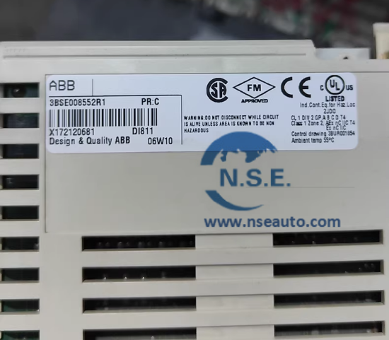 ABB 3BSE008552R1 DI811 Digital Input Module