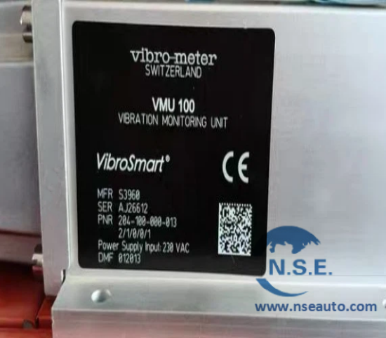 Vibro-Meter VMU 100 204-100-000-013 Vibration Monitoring Unit