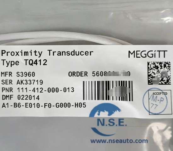 MEGGITT TQ412 111-412-000-013 Proximity Transducer