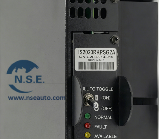 GE IS2020RKPSG2A VME RACK Power Supply Module