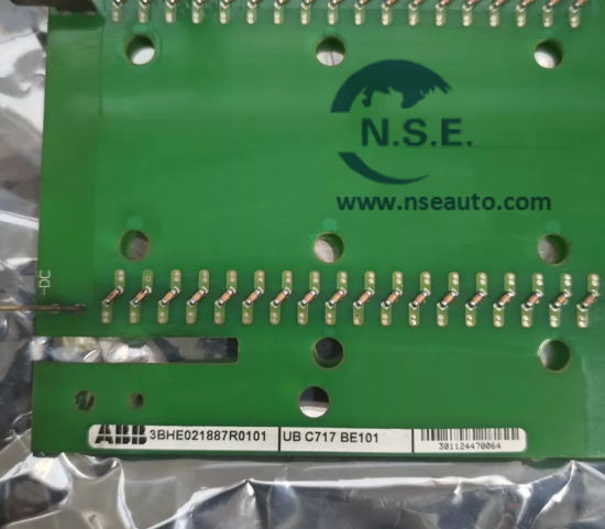 ABB UBC717 BE101 3BHE021887R0101 Digital Input/Output (DIO) Module