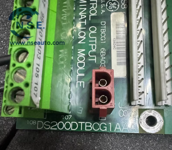 GE DS200DTBCG1A Mark V Connector Relay Terminal Board Analog Module