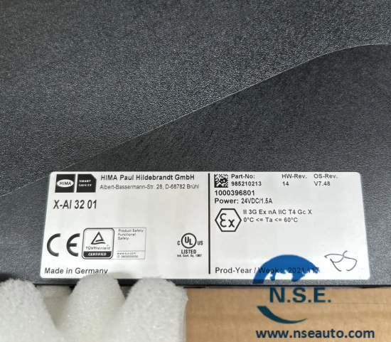 X-AI3201 XAI3201 985210213 HIMA Communication Module